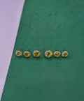Trio de Brincos Solare Yellow Fancy