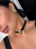 CONJUNTO CHOCKER VELUDO ELOS