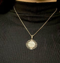 Colar Nossa Senhora Luxo com Madrepérola