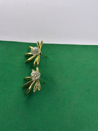 Brinco Flor Aurora Dourado