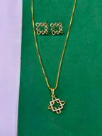 Conjunto Trevo com Corrente