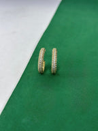 Brinco Argola Cravejada