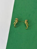 Brinco 4 em 1 Dourado com Zircônias Coloridas
