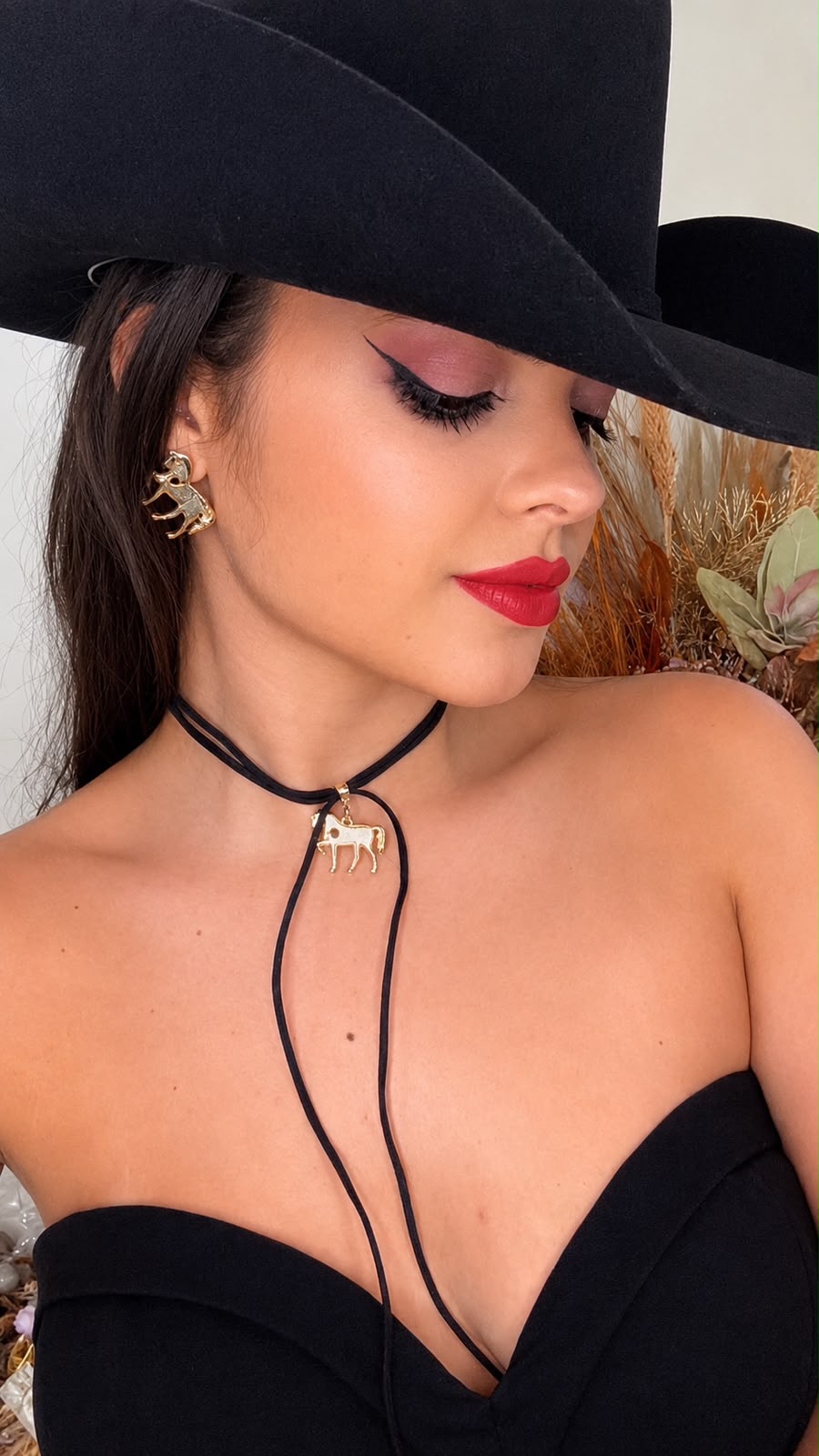 CONJUNTO CHOCKER CAVALO
